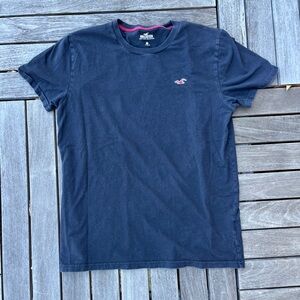 Hollister Dark Blue Crewneck T-Shirt
